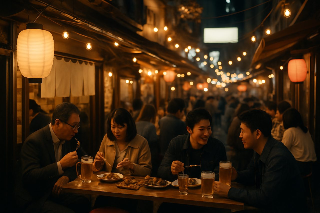 A Guide to Tokyo's Nightlife in Ueno: Ameyoko Alley Bars, Late-Night Yakitori, and Retro Drinking Spots After Dark