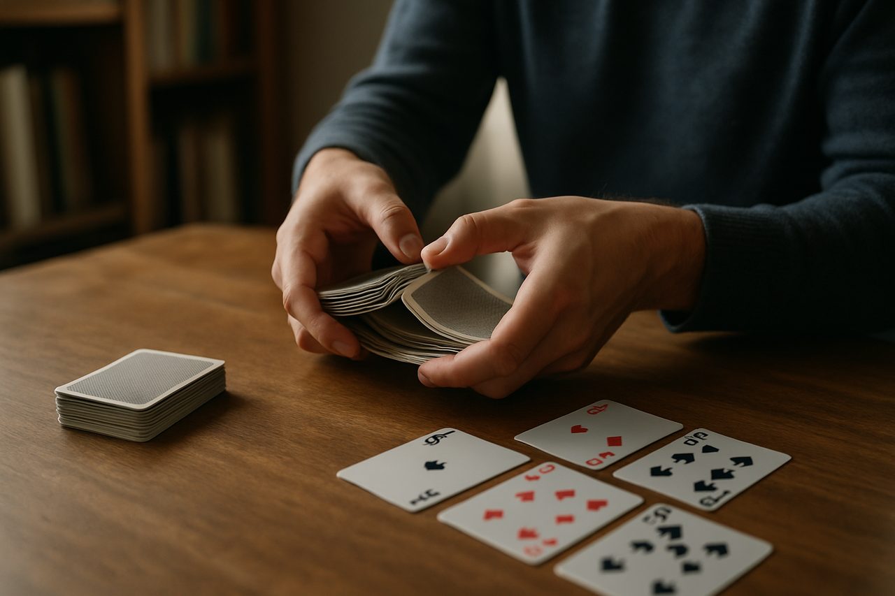 初心者が1週間で習得できるカードマジック基本技法と練習メニュー